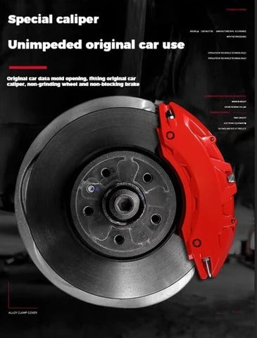 BrakeFlair – Bunte, individuell gestaltete Bremssattel-Abdeckungen (4er-Set)