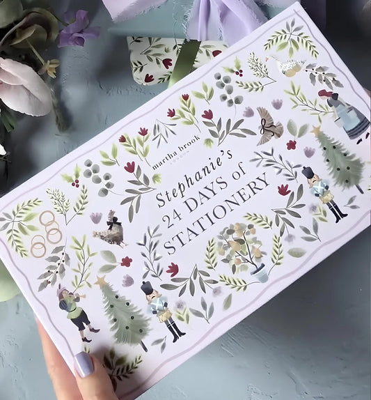 JollyJournals – 24-Tage-Adventskalender mit Schreibwaren