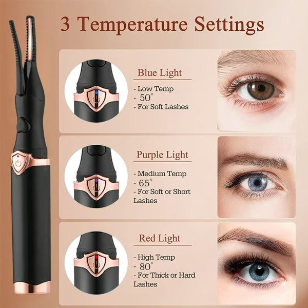 GlamCurl – Beheizbare Wimpernzange für Lifting & Volumen