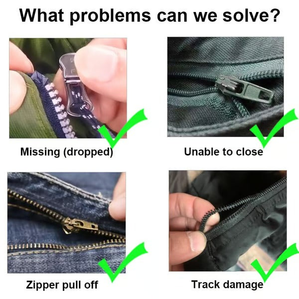 ZipFix – Abnehmbares universelles Reißverschluss-Reparaturwerkzeug