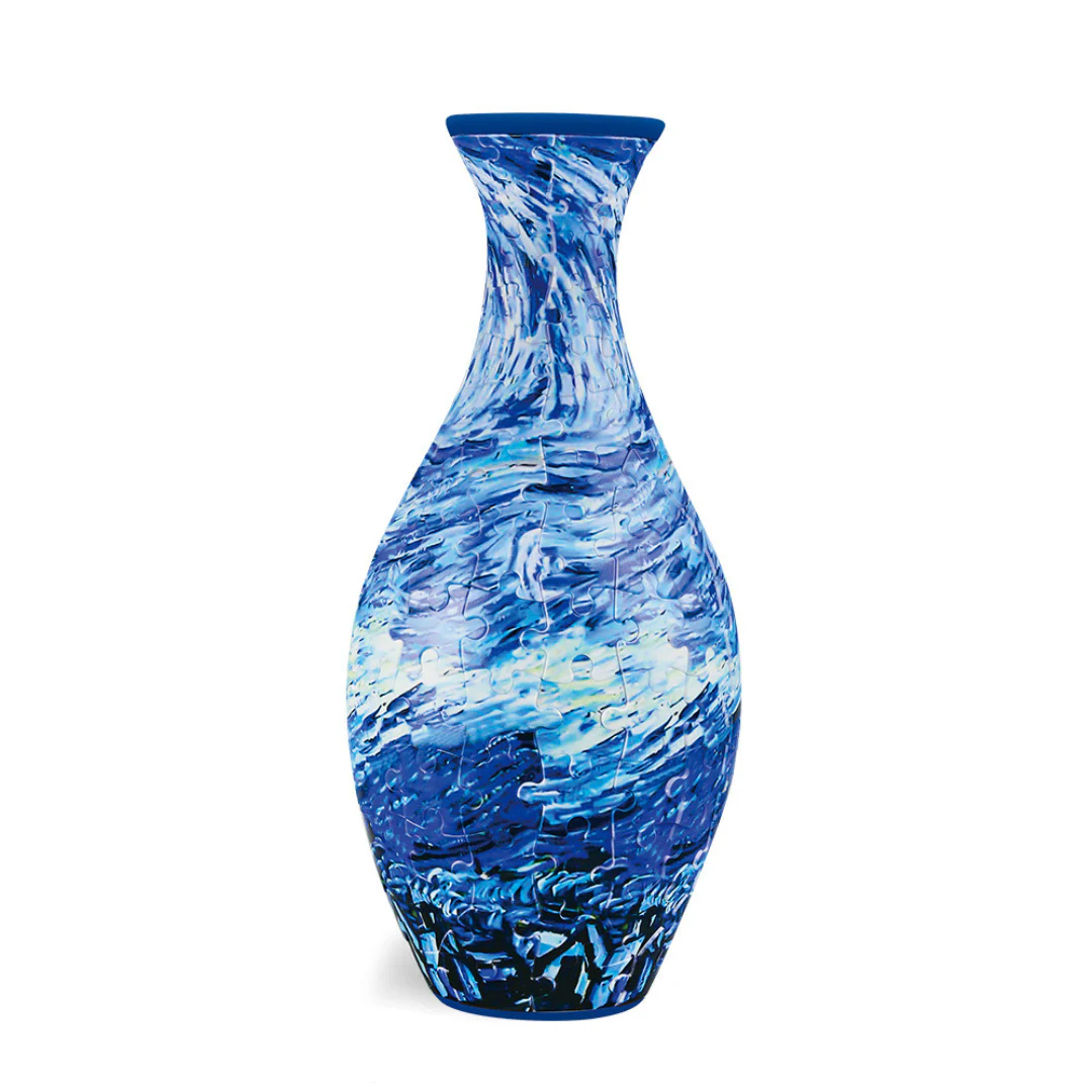 BloomCraft – Elegante 3D-Puzzle-Vase