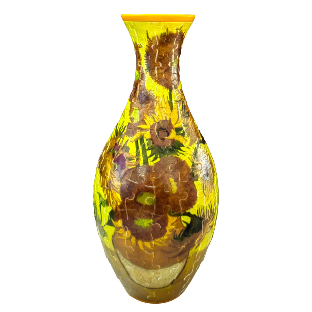 BloomCraft – Elegante 3D-Puzzle-Vase