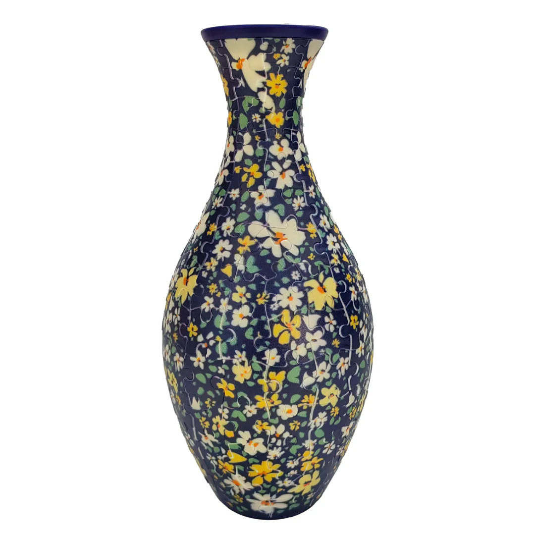 BloomCraft – Elegante 3D-Puzzle-Vase