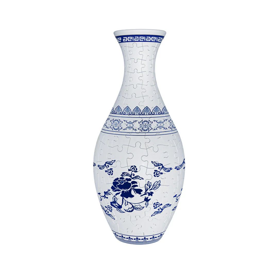BloomCraft – Elegante 3D-Puzzle-Vase