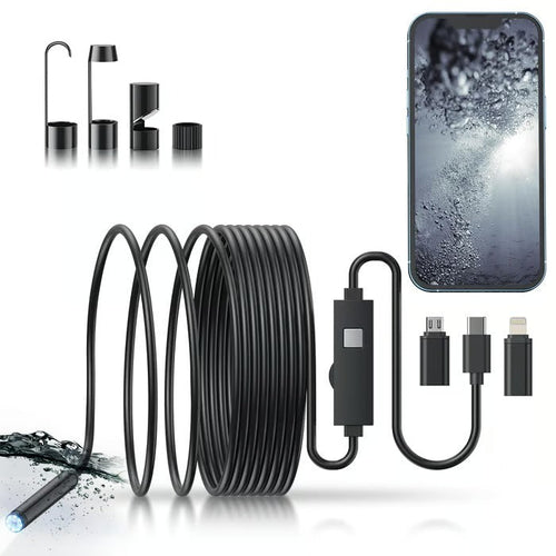 ZoomWand – Tragbare, mit Mobiltelefonen kompatible Inspektionskamera