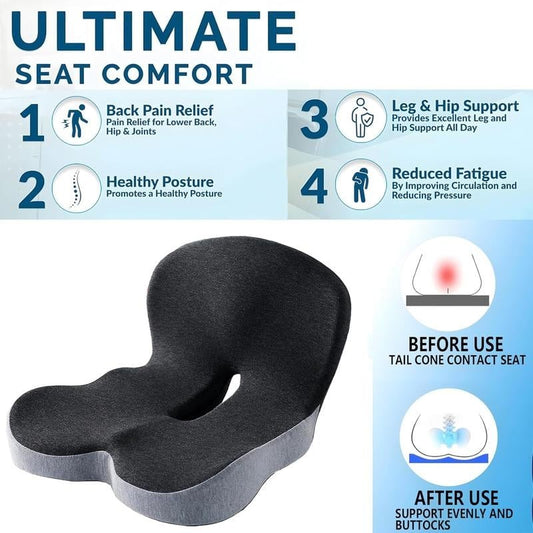 ComfyGrip – Rutschfester Sitz mit Memory-Schaumstoff-Unterstützung