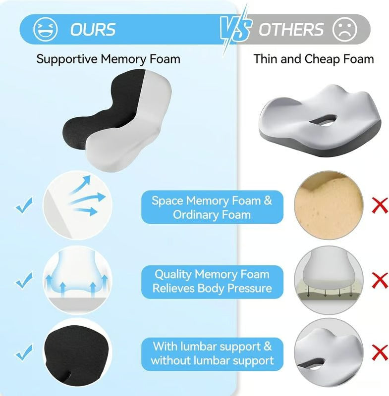 ComfyGrip – Rutschfester Sitz mit Memory-Schaumstoff-Unterstützung