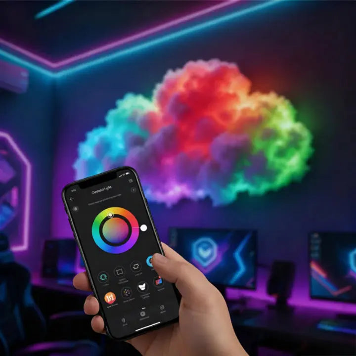 LumiCloud – LED-Wolken-Wandleuchte fürs Kinderzimmer