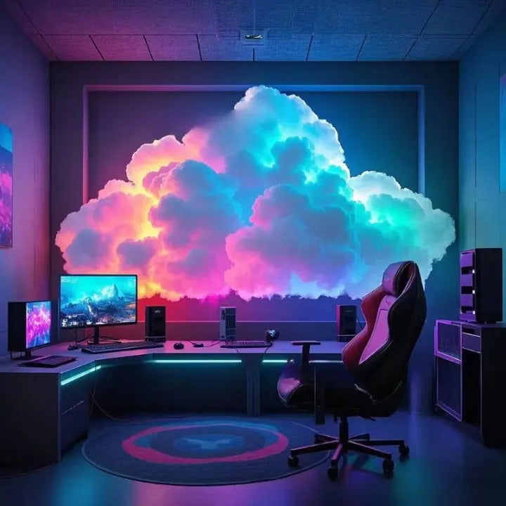 LumiCloud – LED-Wolken-Wandleuchte fürs Kinderzimmer