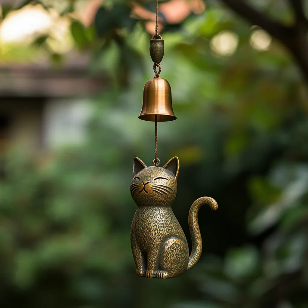 ChimeWhiskers – Katzen-Windspiel als Geschenk zum Muttertag