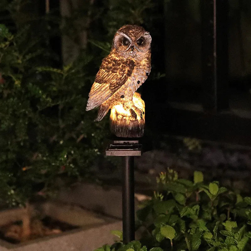 OwlGuard – Solar-LED-Gartenleuchte