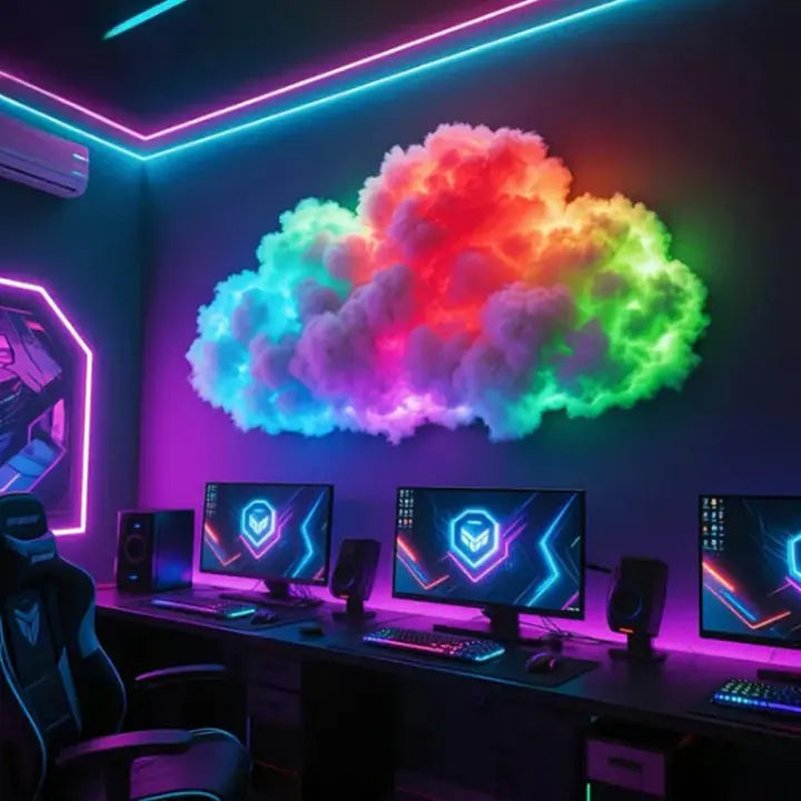 LumiCloud – LED-Wolken-Wandleuchte fürs Kinderzimmer