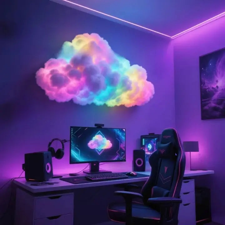 LumiCloud – LED-Wolken-Wandleuchte fürs Kinderzimmer